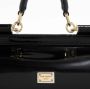 Dolce&Gabbana Crossbody bags Small Sicily Bag Leather in zwart - Thumbnail 5