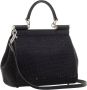 Dolce&Gabbana Satchels Medium Sicily Handbag in zwart - Thumbnail 3