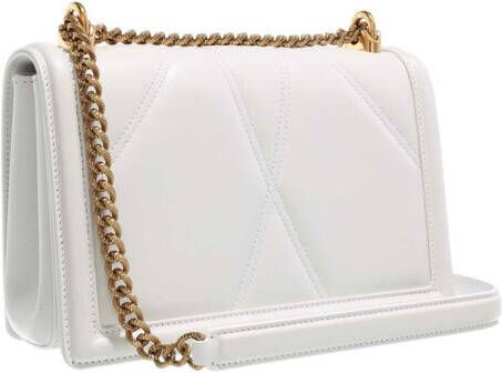 Dolce&Gabbana Crossbody bags Devotion Matelasse Quilted Shoulder Bag in wit