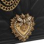 Dolce&Gabbana Crossbody bags Devotion Matelasse Quilted Shoulder Bag in zwart - Thumbnail 7
