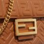 Fendi Crossbody bags Baguette Chain Midi Nappa Shoulder Bag FF in bruin - Thumbnail 3
