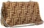 Fendi Crossbody bags FF Logo Chain Shoulder Bag in bruin - Thumbnail 6