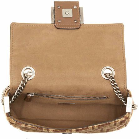 Fendi Crossbody bags FF Logo Chain Shoulder Bag in bruin
