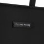 Filling Pieces Shoppers Tote Bag Medium Nylon in zwart - Thumbnail 3