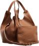 Gianni Chiarini Medium Formaat Dua Icoon in Bubble Double Leer Brown Dames - Thumbnail 3