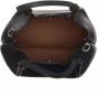 Gianni Chiarini Gestructureerde Leren Zwarte Schoudertas Black Dames - Thumbnail 6