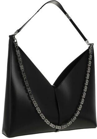 Givenchy Crossbody bags Large Cut Out Shoulder Bag Leather in zwart