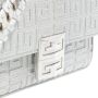 Givenchy Crossbody bags Small 4G Bag In 4G Embroidered Canvas in zilver - Thumbnail 5