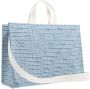 Givenchy Shoppers Medium G Tote shopping Bag 4G denim in blauw - Thumbnail 3