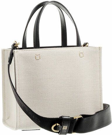 Givenchy Totes Mini G Tote Shopping Bag Canvas in beige