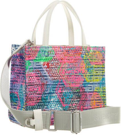 Givenchy Totes Mini G Tote shopping bag in printed 4G denim in meerkleurig
