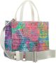 Givenchy Totes Mini G Tote shopping bag in printed 4G denim in meerkleurig - Thumbnail 2