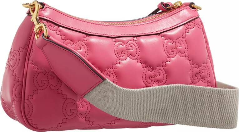 Gucci Crossbody bags GG Handbag Matelassé Leather in roze