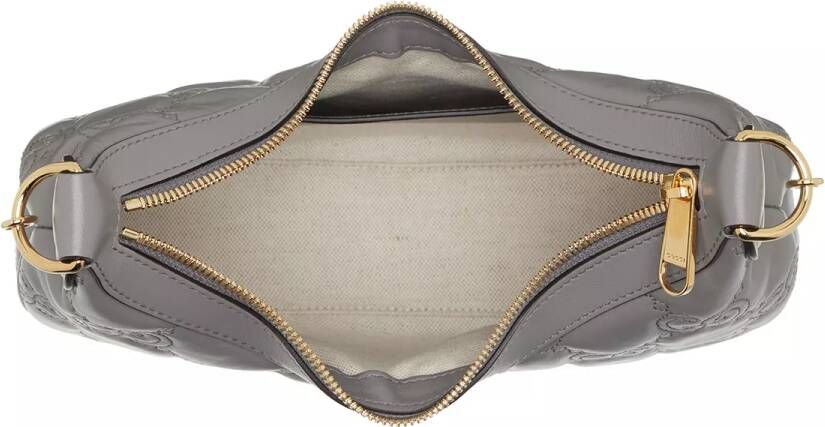 Gucci Crossbody bags GG Shoulder Bag Matelassé Leather in grijs