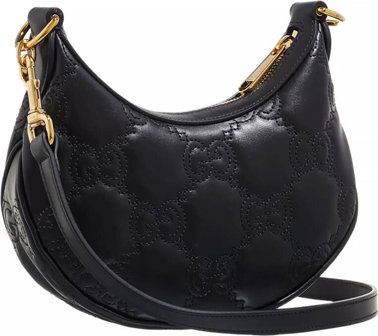 Gucci Crossbody bags Mini GG Shoulder Bag Matelassé Leather in zwart