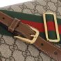 Gucci Crossbody bags Mini GG Supreme Horsebit 1955 Crossbody Bag in beige - Thumbnail 3