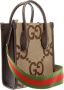 Gucci Crossbody bags Mini Shopper Jumbo GG in beige - Thumbnail 2