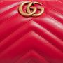 Gucci Crossbody bags Small GG Marmont Shoulder Bag in rood - Thumbnail 2