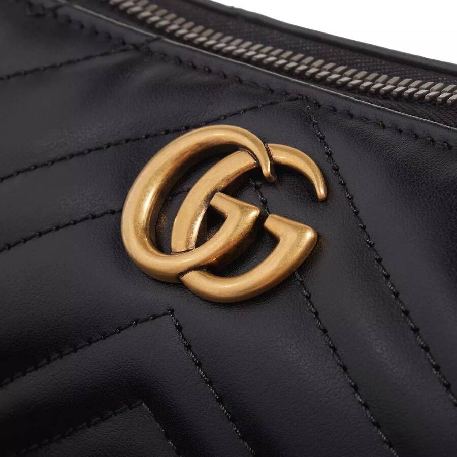Gucci Crossbody bags Small GG Marmont Shoulder Bag in zwart