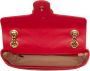 Gucci Crossbody bags Small GG Marmont Shoulder Bag Matelassé Leather in rood - Thumbnail 4