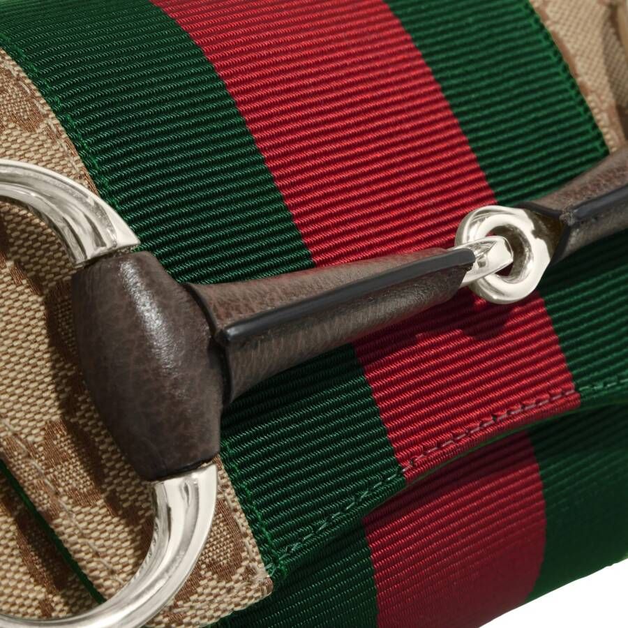 Gucci Pochettes Horsebit Chain Small Shoulder Bag in bruin