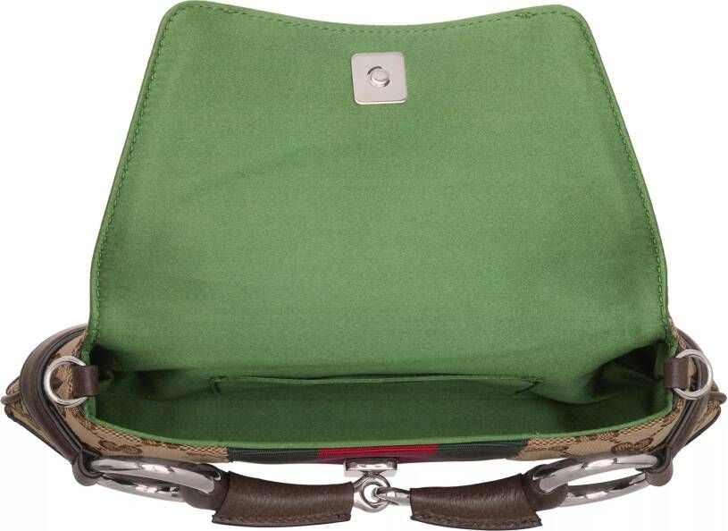 Gucci Pochettes Horsebit Chain Small Shoulder Bag in bruin