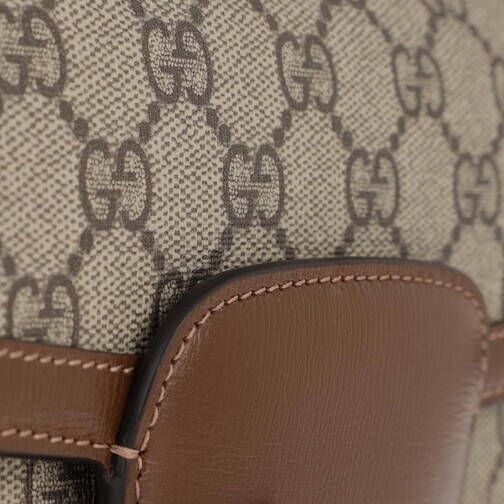 Gucci Satchels Horsebit 1955 Shoulder Bag GG Supreme in bruin