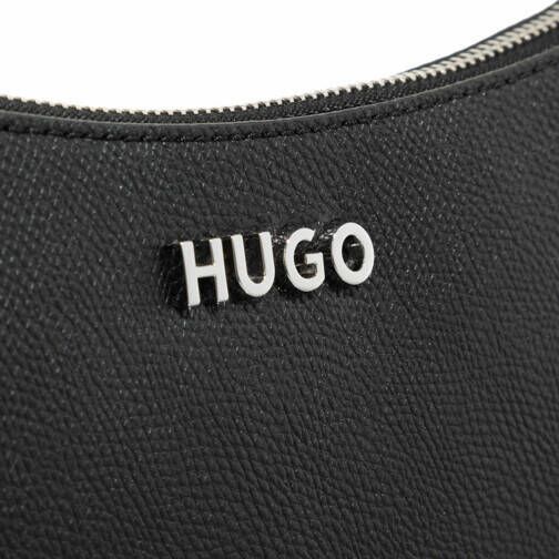 HUGO Hobo bags Chris SM Hobo R. 10246409 01 in zwart