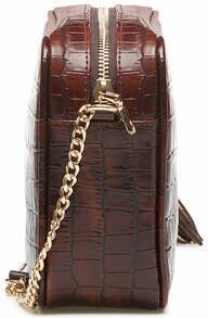 kate spade new york Crossbody bags Hudson Pebbled Leather Flap Shoulder Bag in zwart