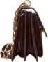 Isabel Bernard Crossbody bags Femme Forte Valerie Croco Brown Calfskin Leather S in bruin - Thumbnail 3