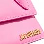 Jacquemus Gestructureerde leren tas met kreeftsluiting Pink Dames - Thumbnail 6