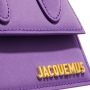 Jacquemus Paarse Mini Tas met Top Handvat Purple Dames - Thumbnail 5