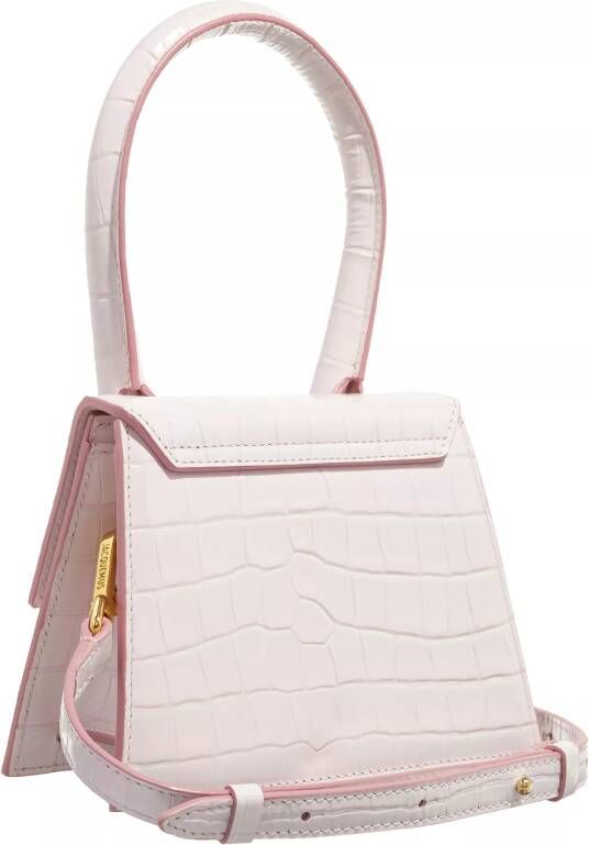 Jacquemus Crossbody bags Le Chiquito Moyen in poeder roze