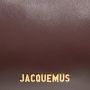 Jacquemus Parel Tas Bruin Leer Crossbody Brown Dames - Thumbnail 3
