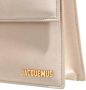 Jacquemus Satchels Le Bambinou Envelope Handbag Leather in beige - Thumbnail 4