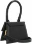 Jacquemus Totes Le Chiquito Top Handle Bag Leather in zwart - Thumbnail 8