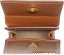 Jacquemus Shoppers & Totes Le Chiquito Top Handle Bag Leather in bruin - Thumbnail 4