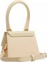 Jacquemus Totes Le Chiquito Top Handle Bag Leather in crème - Thumbnail 3