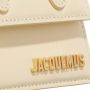 Jacquemus Totes Le Chiquito Top Handle Bag Leather in crème - Thumbnail 4