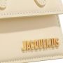 Jacquemus Shoppers & Totes Le Chiquito Top Handle Bag Leather in crème - Thumbnail 4