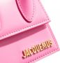 Jacquemus Totes Le Chiquito Top Handle Bag Leather in roze - Thumbnail 5