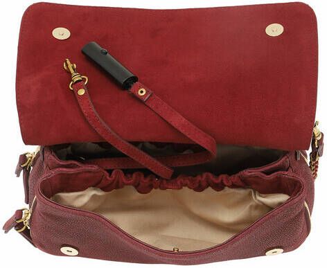 Furla Hobo bags Goccia S Natural Black Shoulder Bag in beige