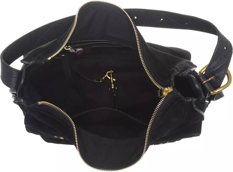 Jerome Dreyfuss Hobo bags Dino in zwart