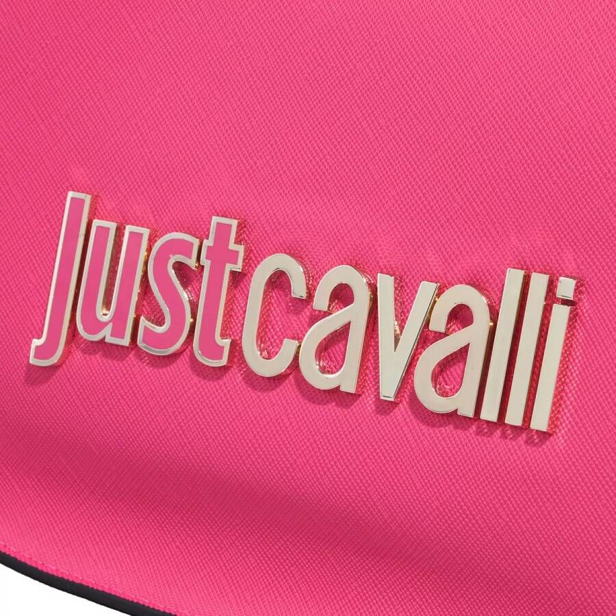 Just Cavalli Hobo bags Range B Metal Lettering Sketch 8 Bags in roze