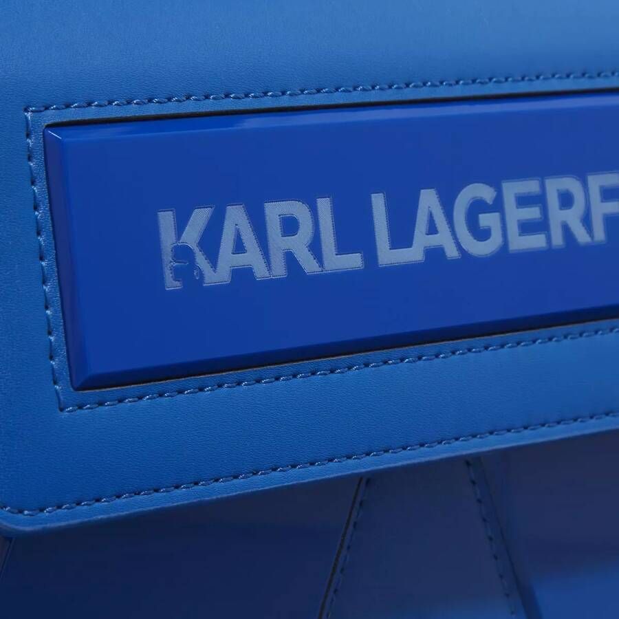 Karl Lagerfeld Crossbody bags Essential K Cb Leather in blauw