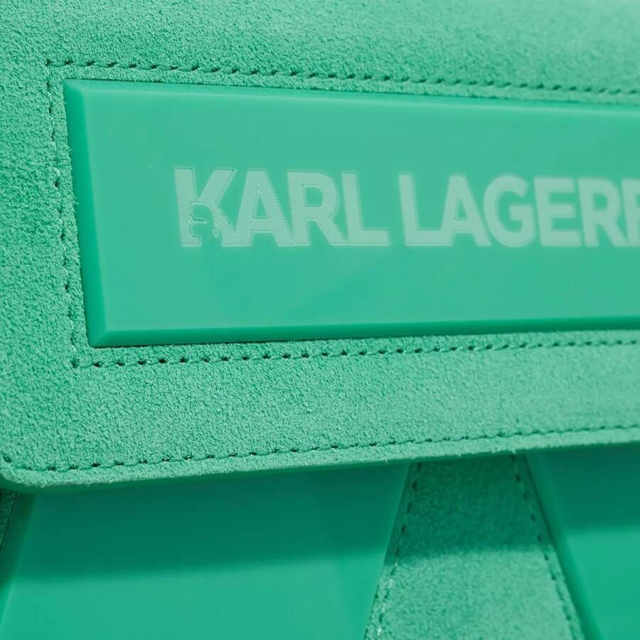 Karl Lagerfeld Crossbody bags Icon K Crossbody Suede in groen
