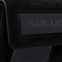 Karl Lagerfeld Crossbody bags Icon K Crossbody Suede in zwart - Thumbnail 2