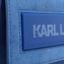 Karl Lagerfeld Crossbody bags K Essential K Md Flap Shb Sued in blauw - Thumbnail 2