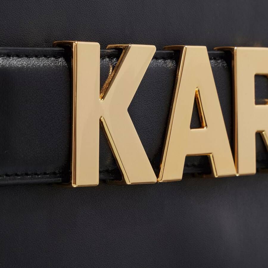 Karl Lagerfeld Crossbody bags K Letters Flap Crossbody in zwart