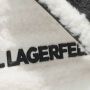 Karl Lagerfeld X Cara Delevingne Shearling Crossbody Bag Wit Dames - Thumbnail 6